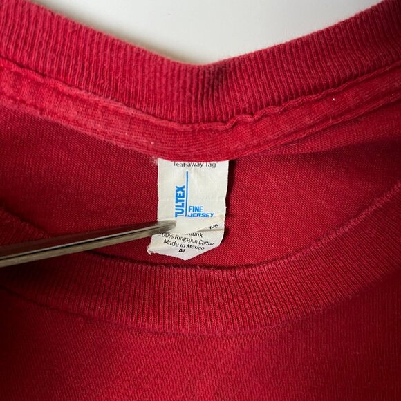 The Band Perry 2012 Graphic Tee Small Red Ringspun Cotton Unisex Fit - Picture 7 of 16